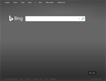 Tablet Screenshot of bing.com